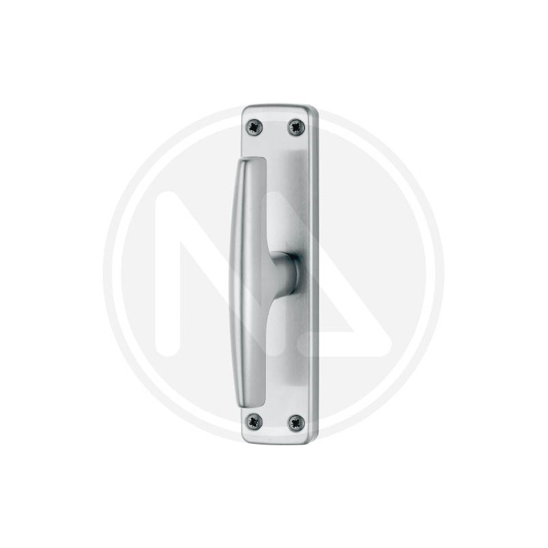 SILVER anodized aluminium espagnolette for window "GINEVRA"