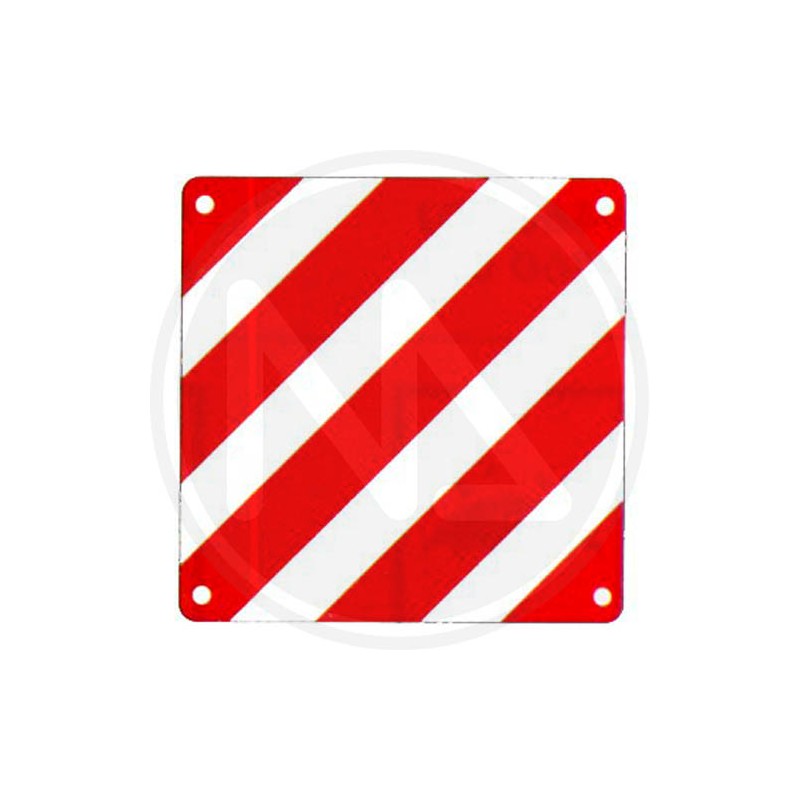 Aluminum sign "protruding load"