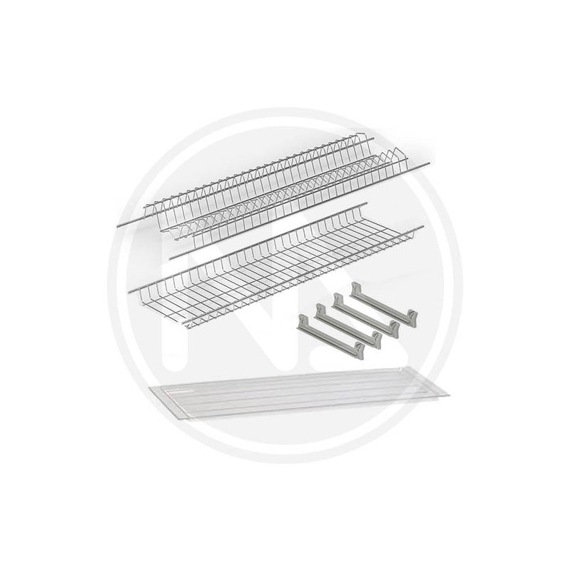 DISH DRAINER for KITCHEN cabinets with tray
