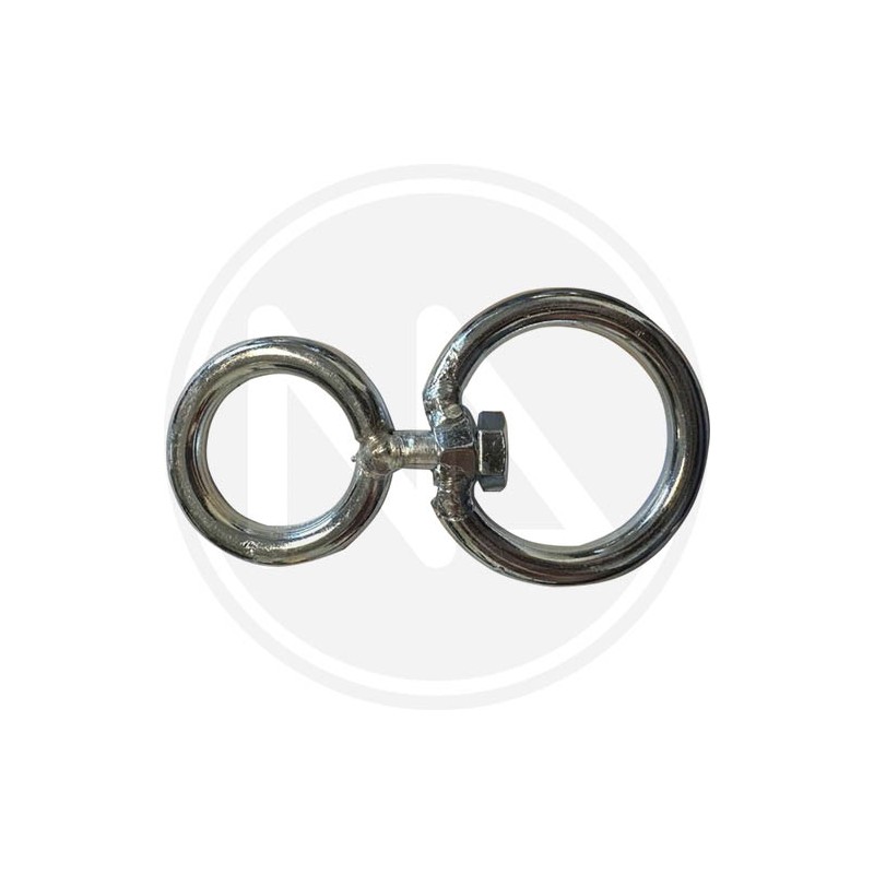 swivel shackles-zinc-with two links