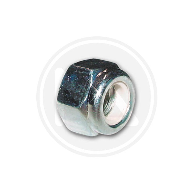 zincplated steel selflocking nuts