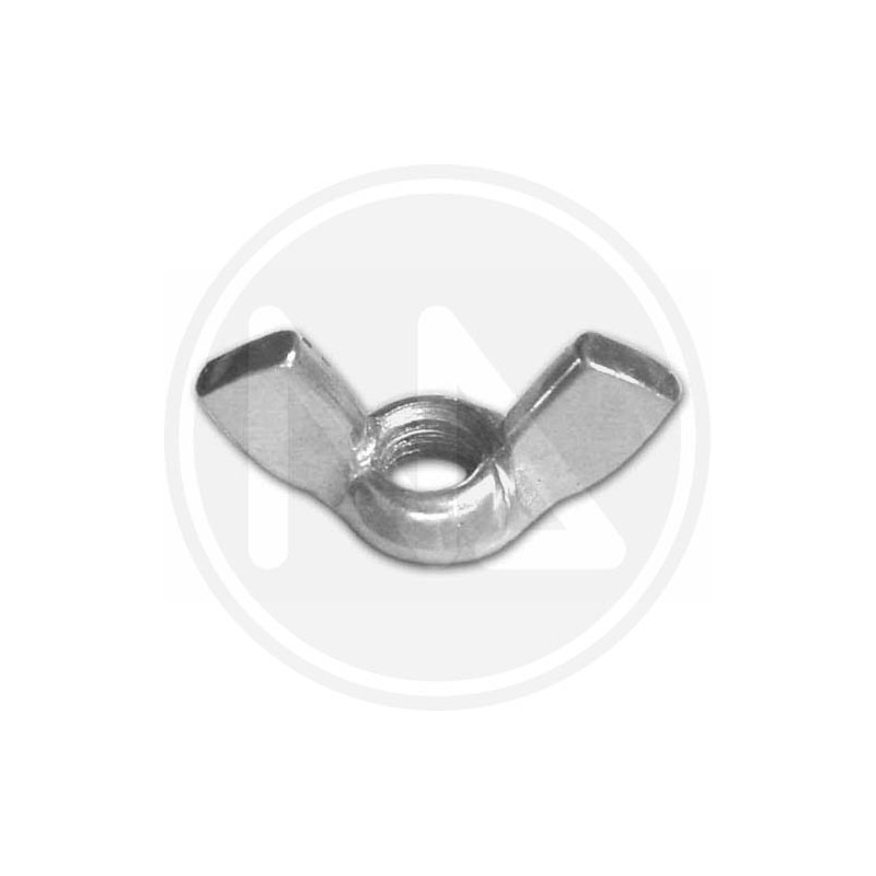 zincplated wing Nuts