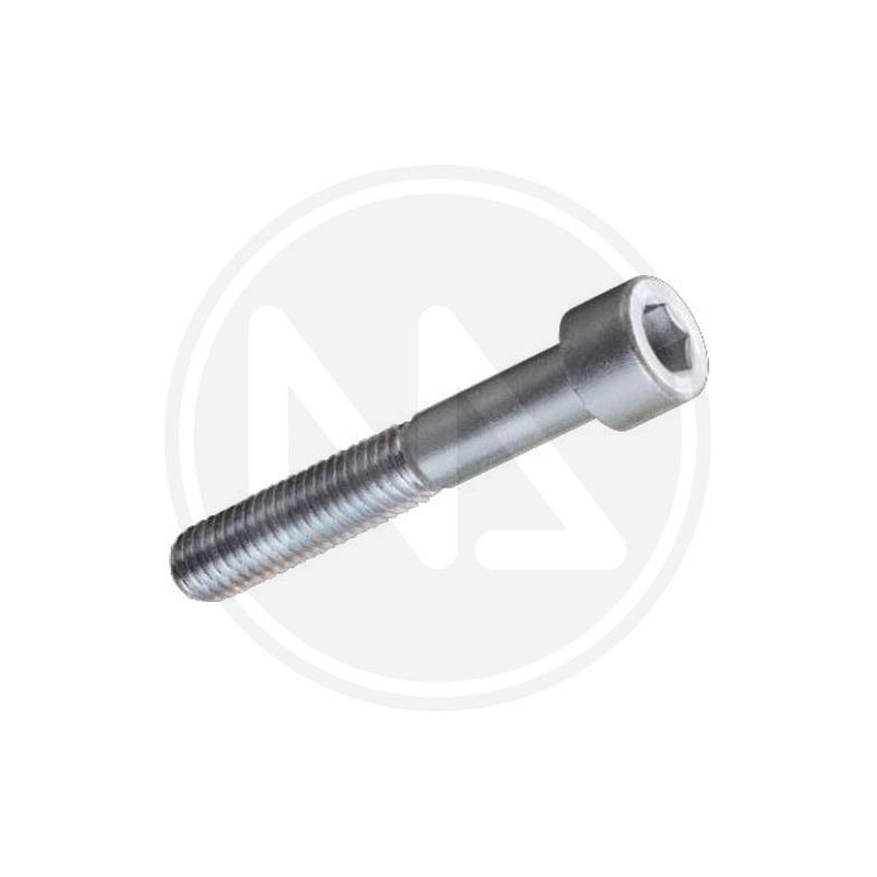 ZINCPLATED CLASS 8.8 steel metal screws hex head set 4 mm