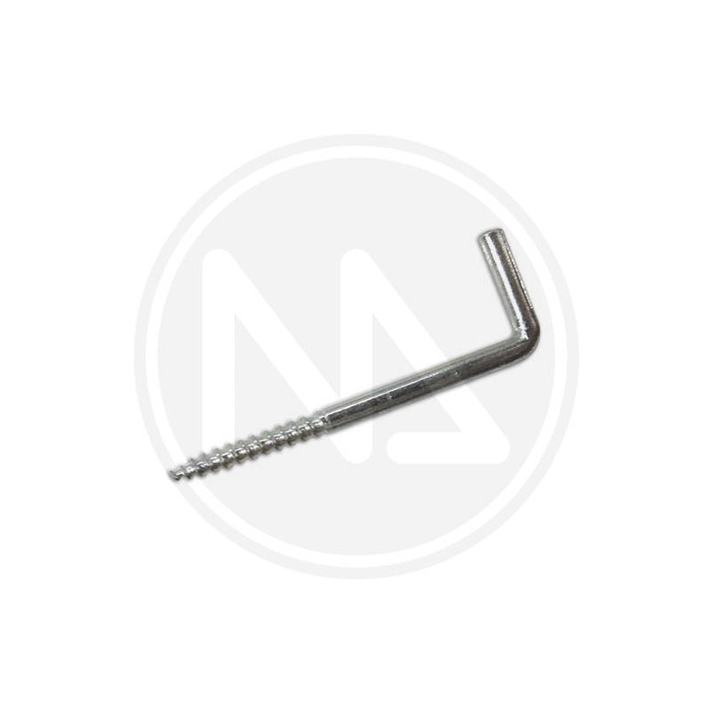 zincplated screw square hook