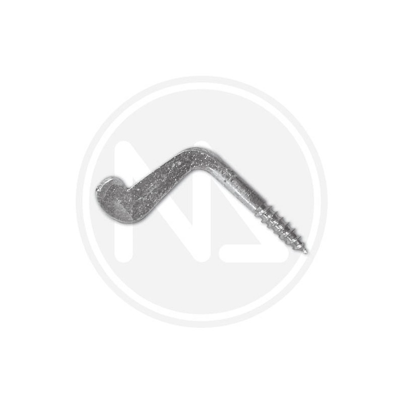 zincplated single wing Screw hook