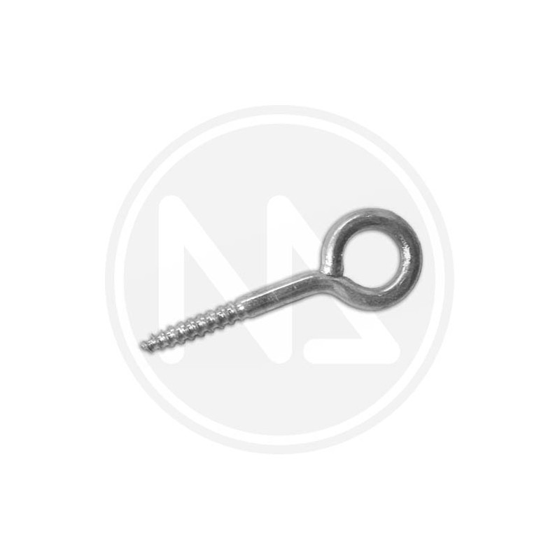 zincplated screw eyes