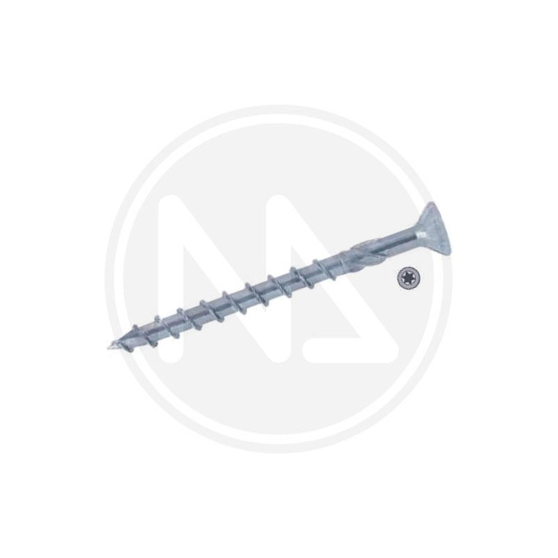 ZINCPLATED CHIPBOARD SCREWS TX FLAT HEAD 5 MM.