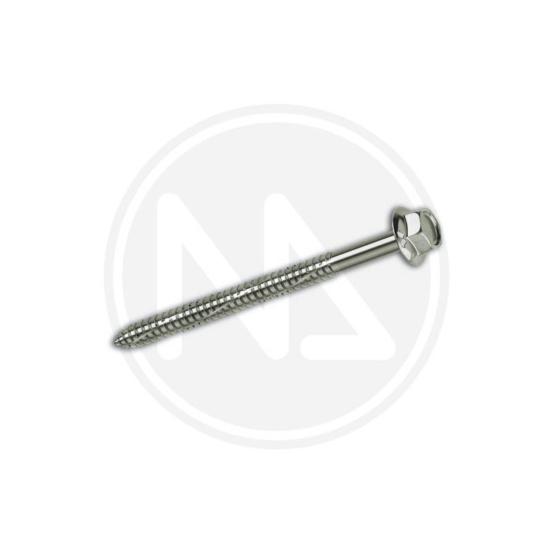 zincplated sftapping metal screws hex head 6,3 mm.