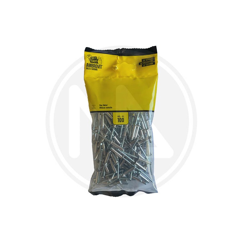 ALUMINUM/STEEL WIDE HEAD RIVETS ambrovit