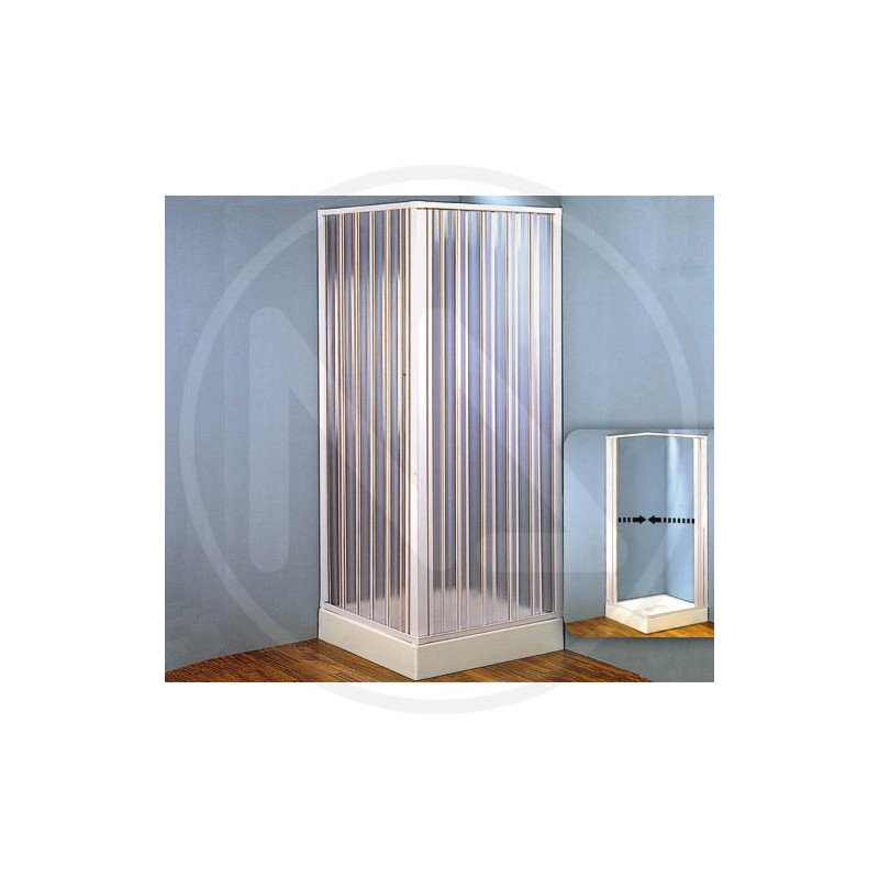 CENTRAL OPENING 2 SIDES SHOWER BOX "SKY"