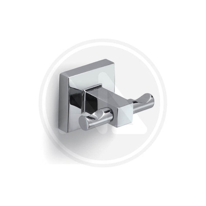 CHROME DOUBLE HANGER "OLIMPO" GEDY