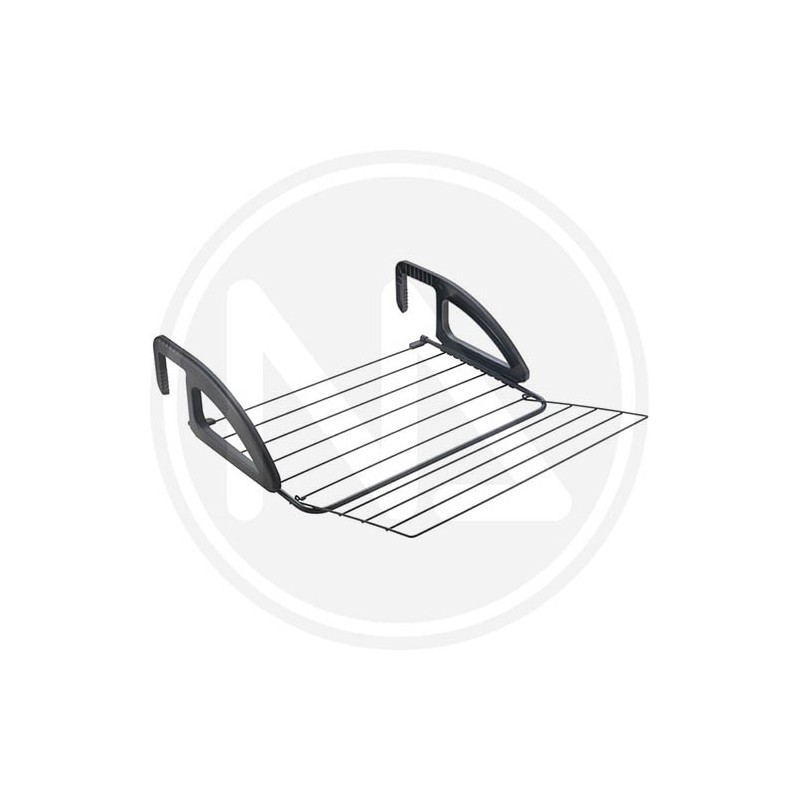 BALCONY CLOTHING RACK "BRIES" METALTEX