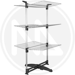 STENDIBIANCHERIA VERTICALE ACCIAIO "CICLONE" METALTEX