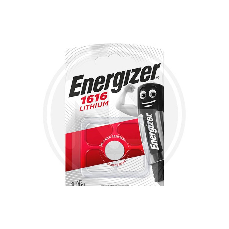 MINIMICRO FLAT LITHIUM BATTERIES "1616" ENERGIZER