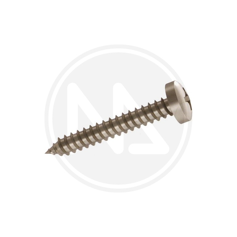 SCREWS FOR METAL CROSS TC INOX A2 4,8 MM