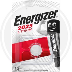 BATTERIE LITHIUM MINIMICRO PIATTA "CR2025" ENERGIZER