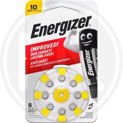 BATTERIE ACUSTICA GIALLA "A10" ENERGIZER