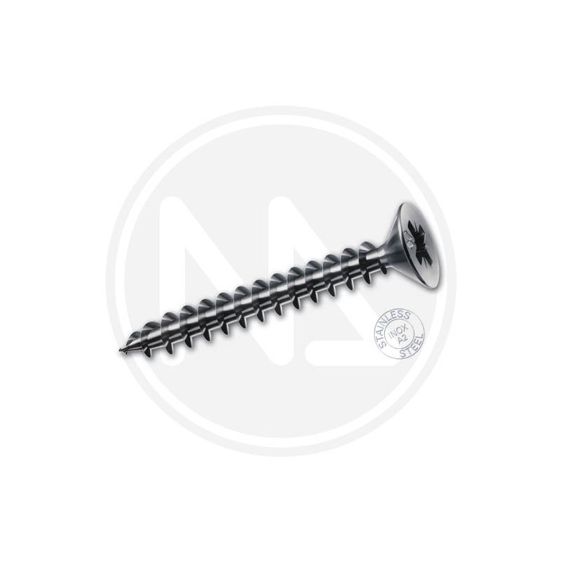 CHIPBOARD SCREWS for wood TSP CR INOX 4,5 mm.