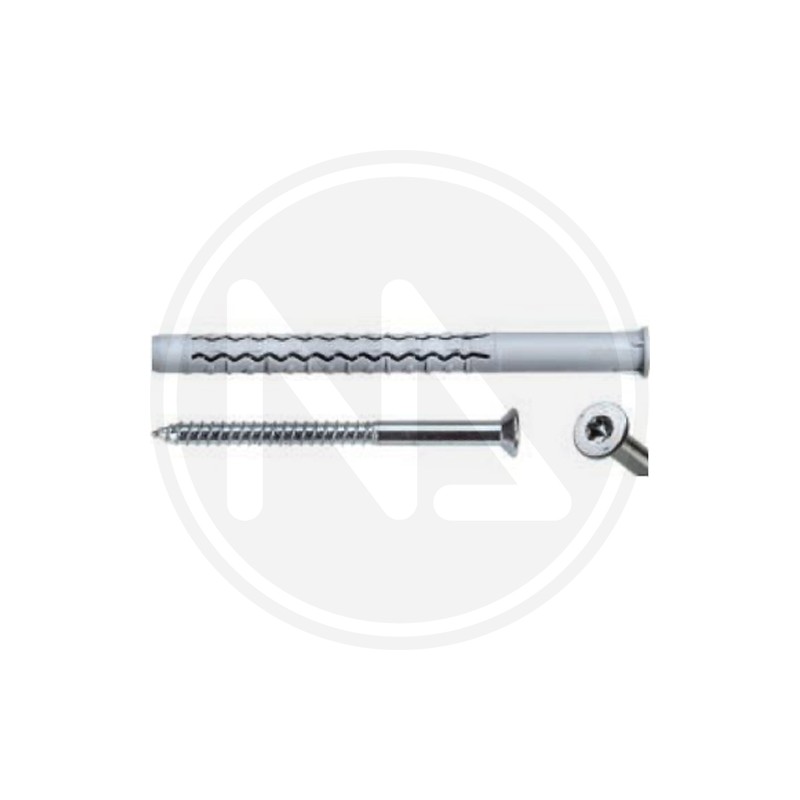 NYLON DOWEL EXTENDED SCREW TX MU-XL MAURER plus