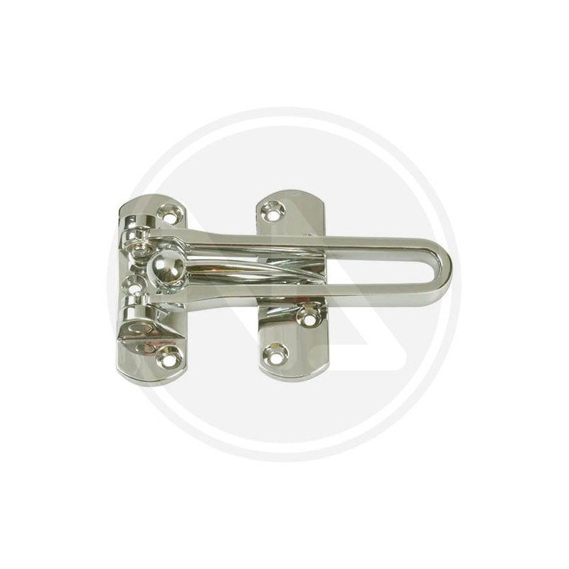CHROME ZAMAK DOOR SAFETY HOOK "269C"