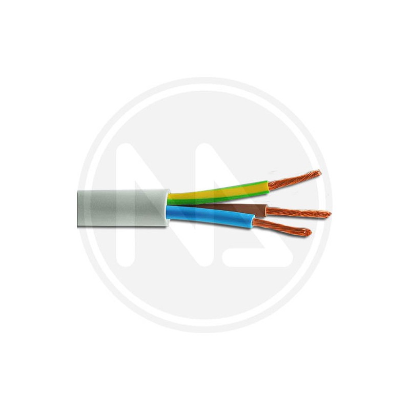 white electric cable rubber similar