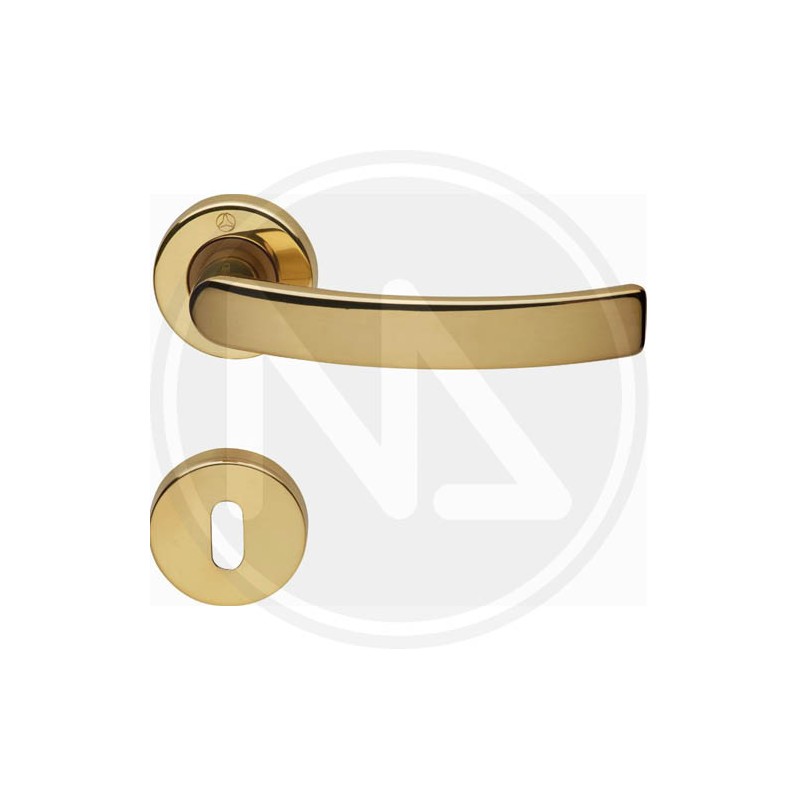 BRASS DOOR HANDLE "IDEA"