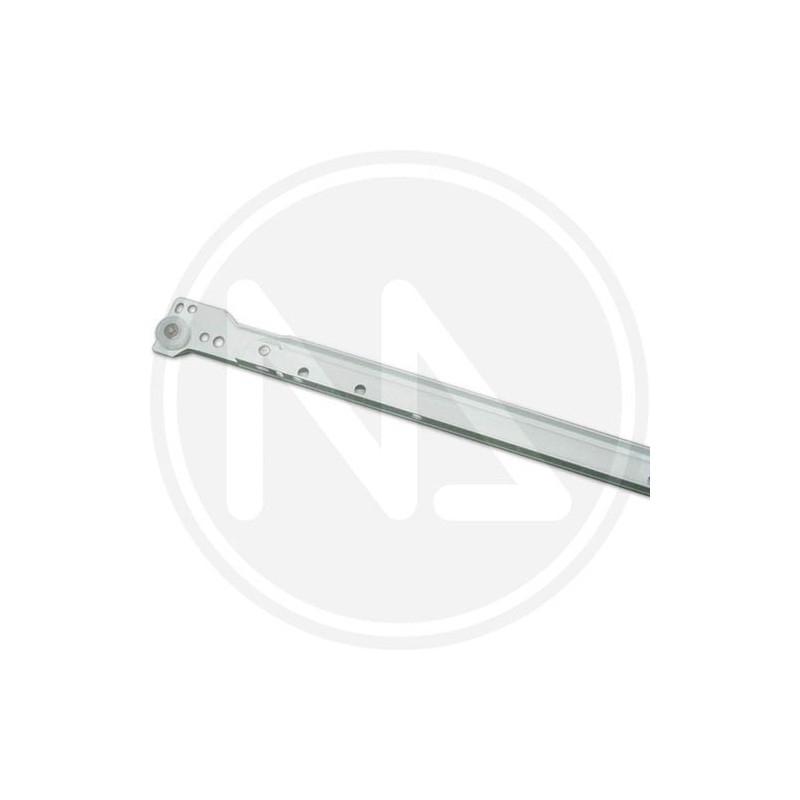 white sliding guide for drawers