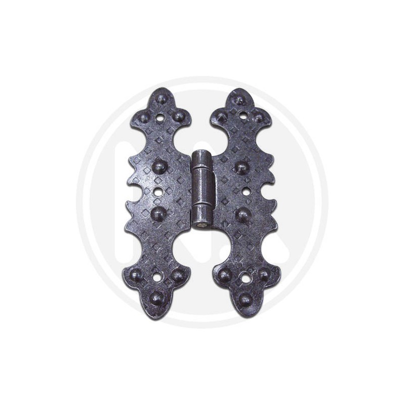 wrought iron hinge with vertical flat wing "332"