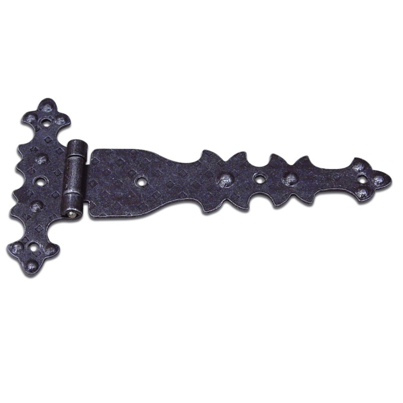 wrought iron hinge with horizontal flat wing "420"