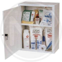 first aid cabinet "metalmed C PLUS" (MENO DI 3 lavoratori)