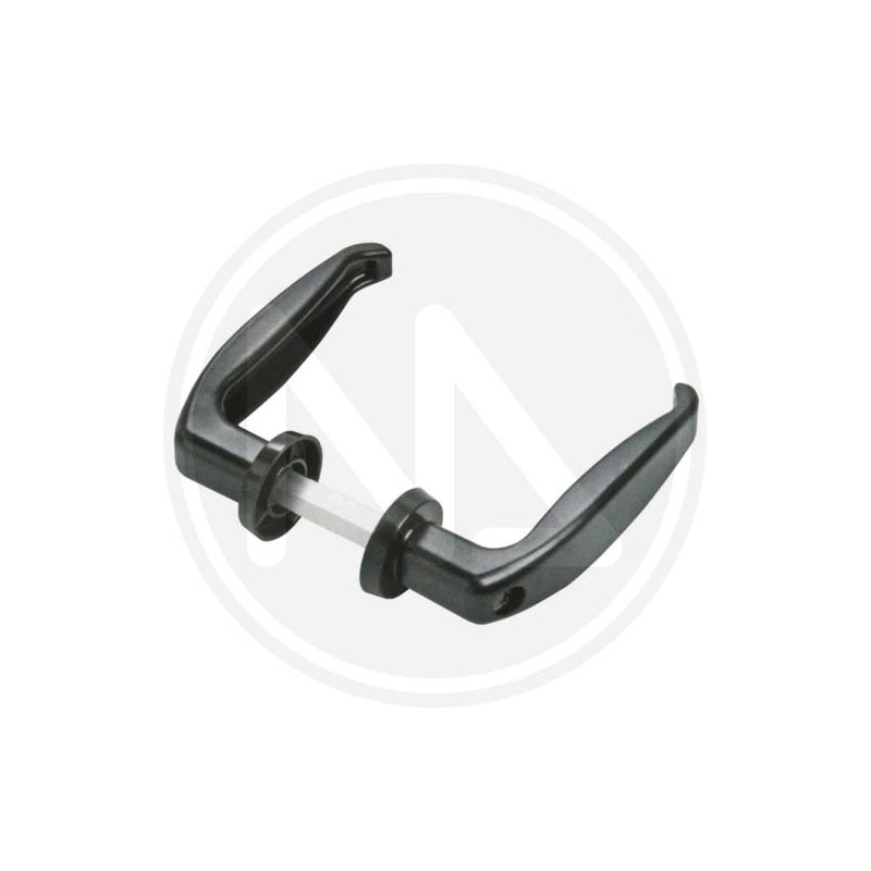 BLACK aluminium alloy shutter handle "210"