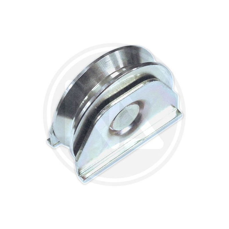 wheel with v groove for gates "330"
