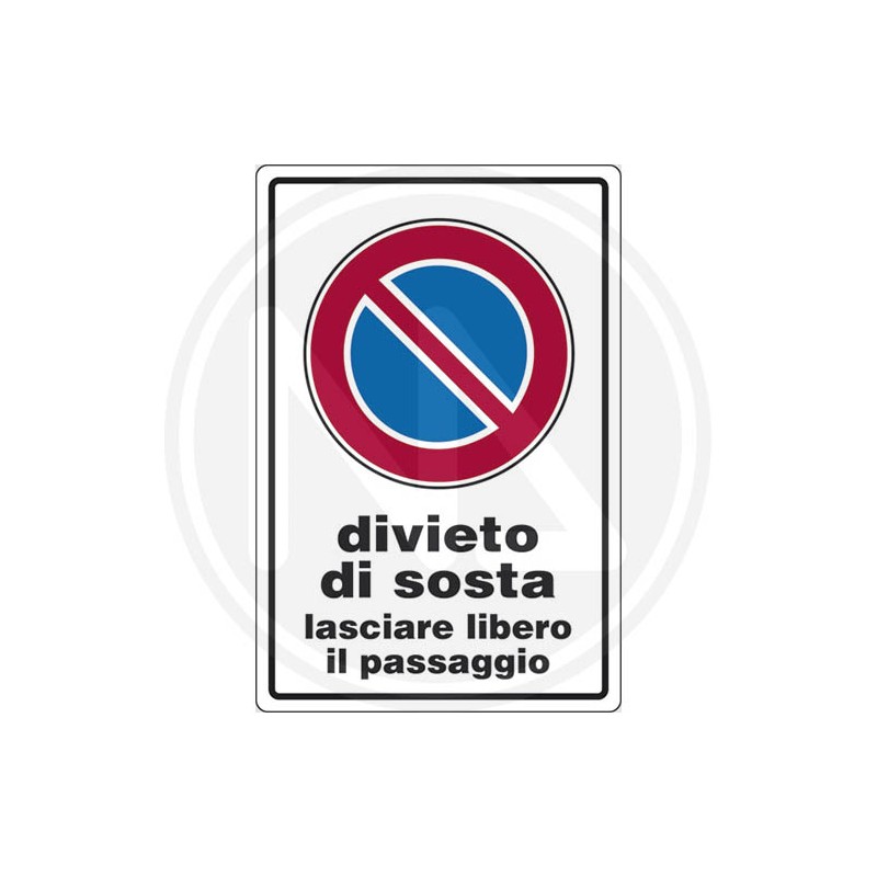 information sign notice "DO NOT STOP"