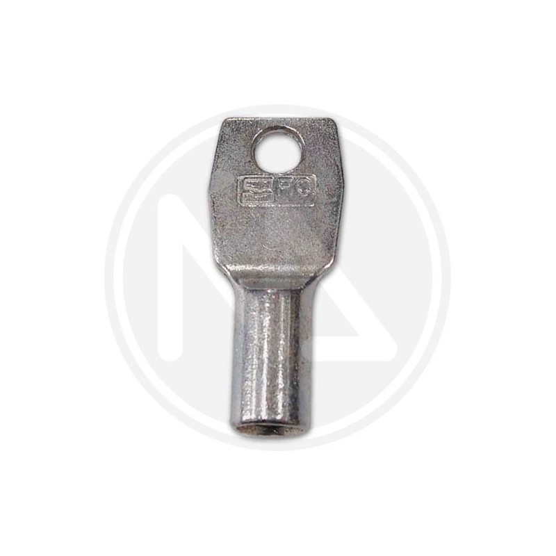 SQUARE zinc key for latch "625"