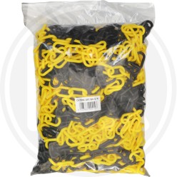 pvc signalling chain YELLOW/BLACK