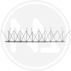 PIGEON REPELLERS WITH PLASTIC BASE