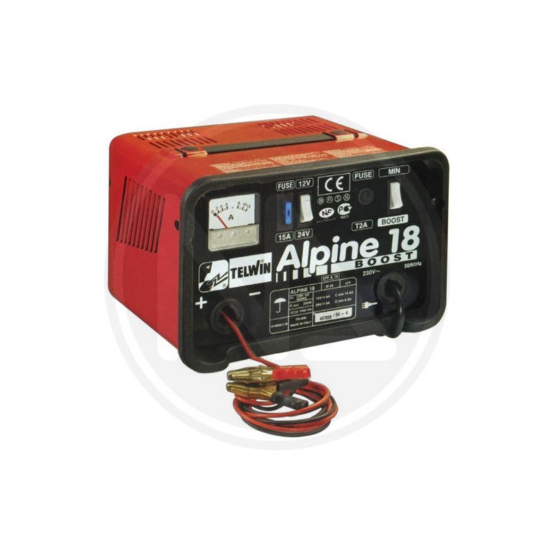 booster battery charger "alpine 18 boost" telwin booster battery charger "alpine 18 boost" telwin