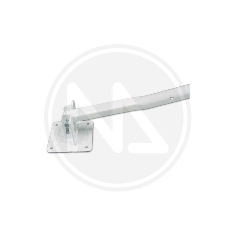 white pliable arms for wall clothes horse