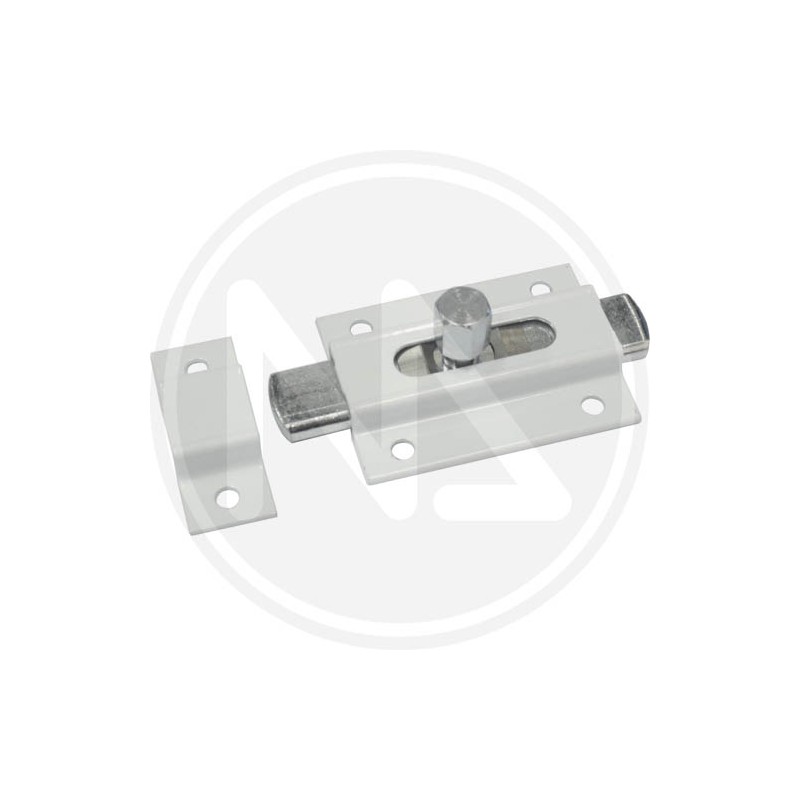 white VARNISHED transverse bolt "812" MINUTEX