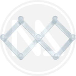 EXTENSIBLE WHITE WOOD HOOK