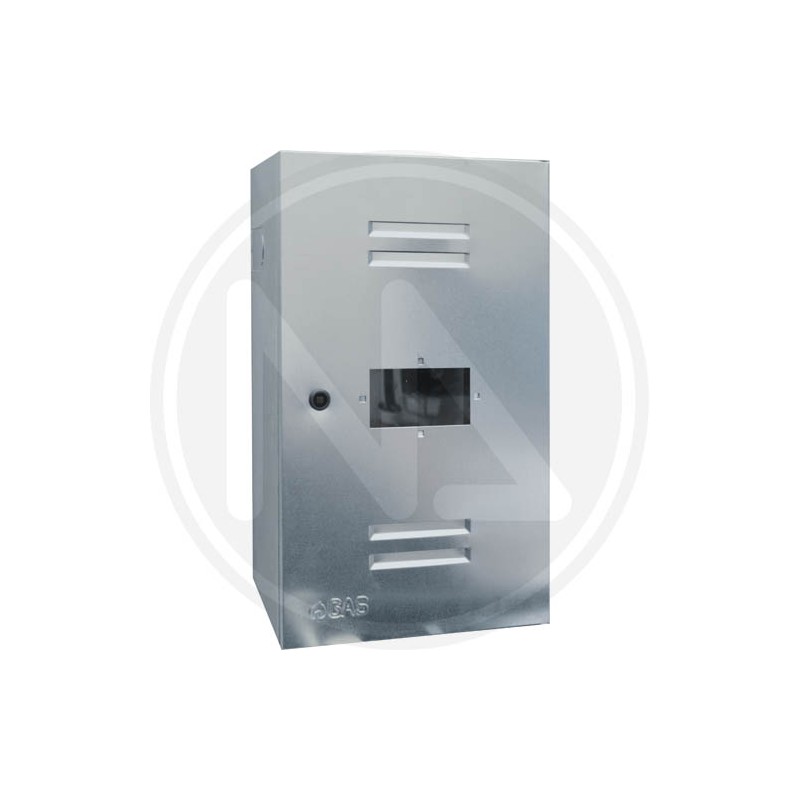 box seat for gas meter zinc coated