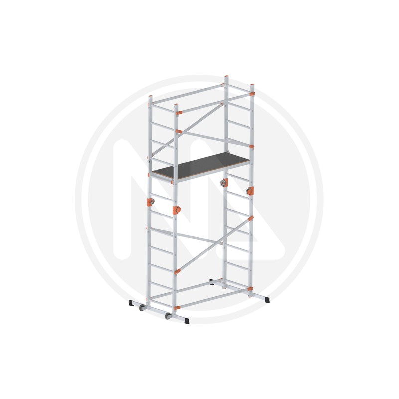 ALUMINIUM SCAFFOLDING/LADDER "FAST&LOCK 200" GIERRE