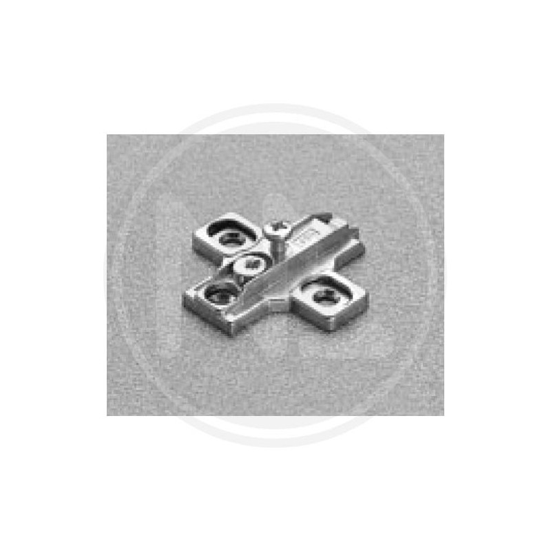 BASE PER cerniera in acciaio b2r3e09/15 SALICE