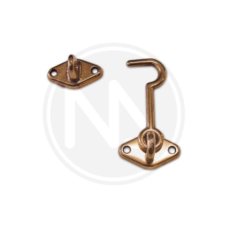 brass security hook for door "ds"