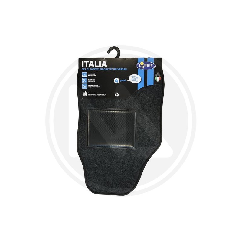 CAR MATS "ITALIA" SET 4 PIECES