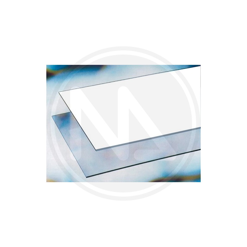WHITE OPAQUE SYNTETIC GLASS SHEET  4 MM