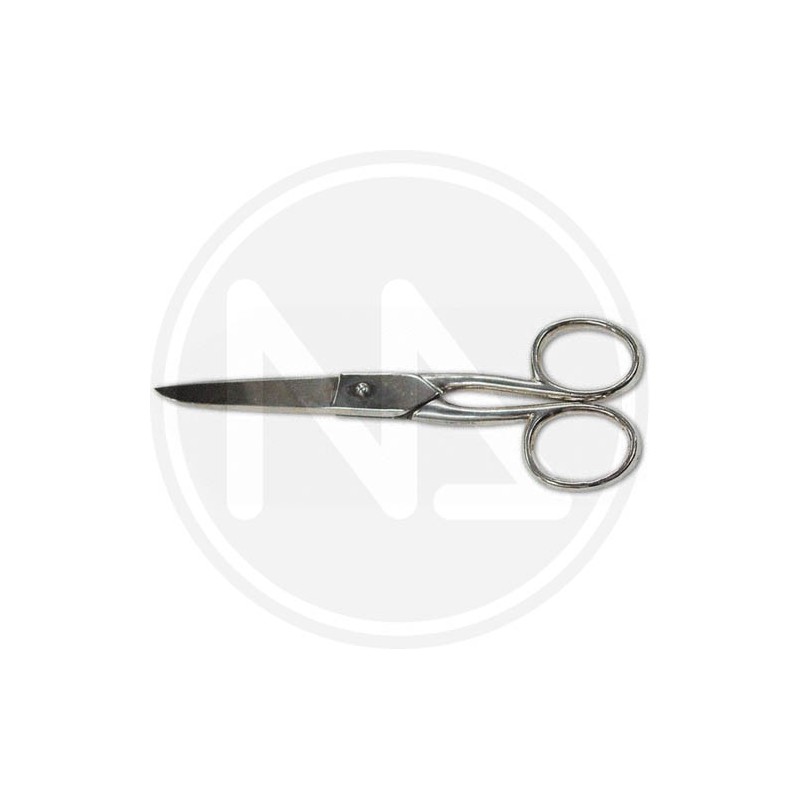 nickel plated work scissors