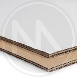 DOUBLE LAYER CORRUGATED CARDBOARD for FLOORS IN ROLLS