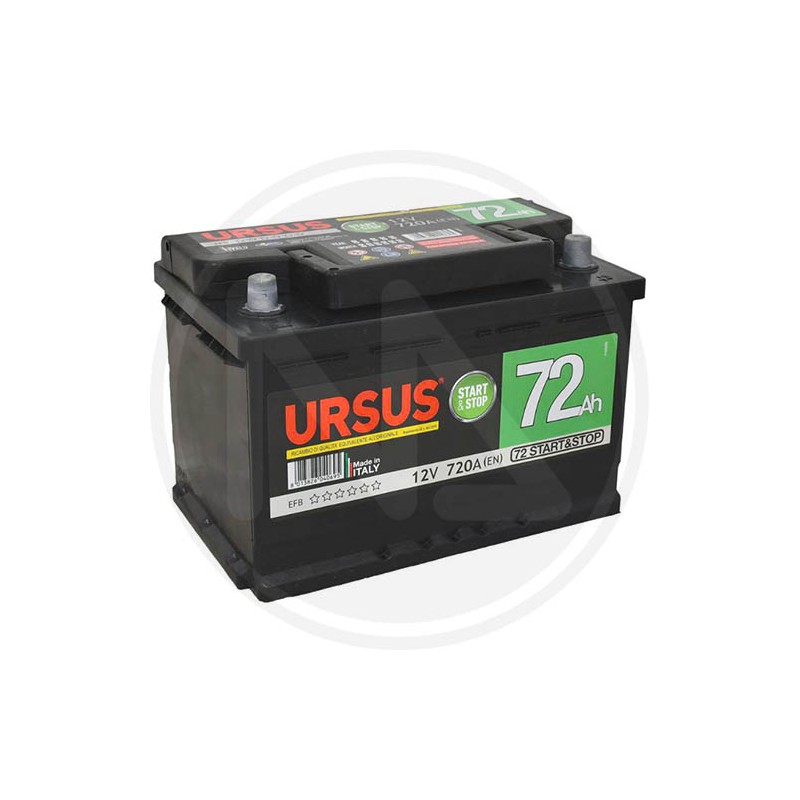 battery for car "URSUS" START&STOP