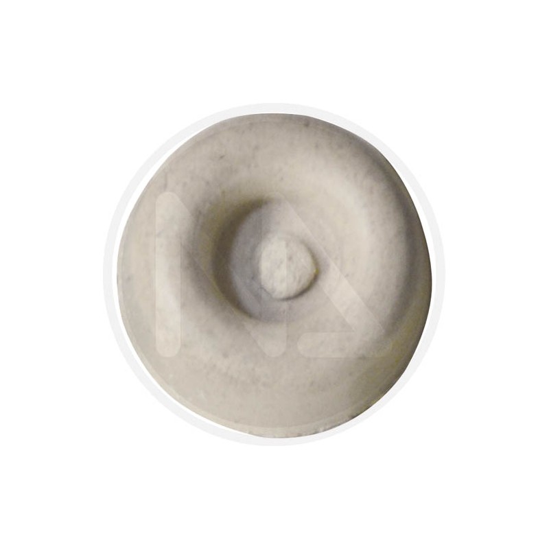 WHITE conical truncated rubber tip